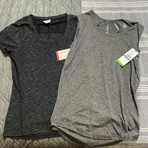 NWT (2) DryWik Workout Tops
